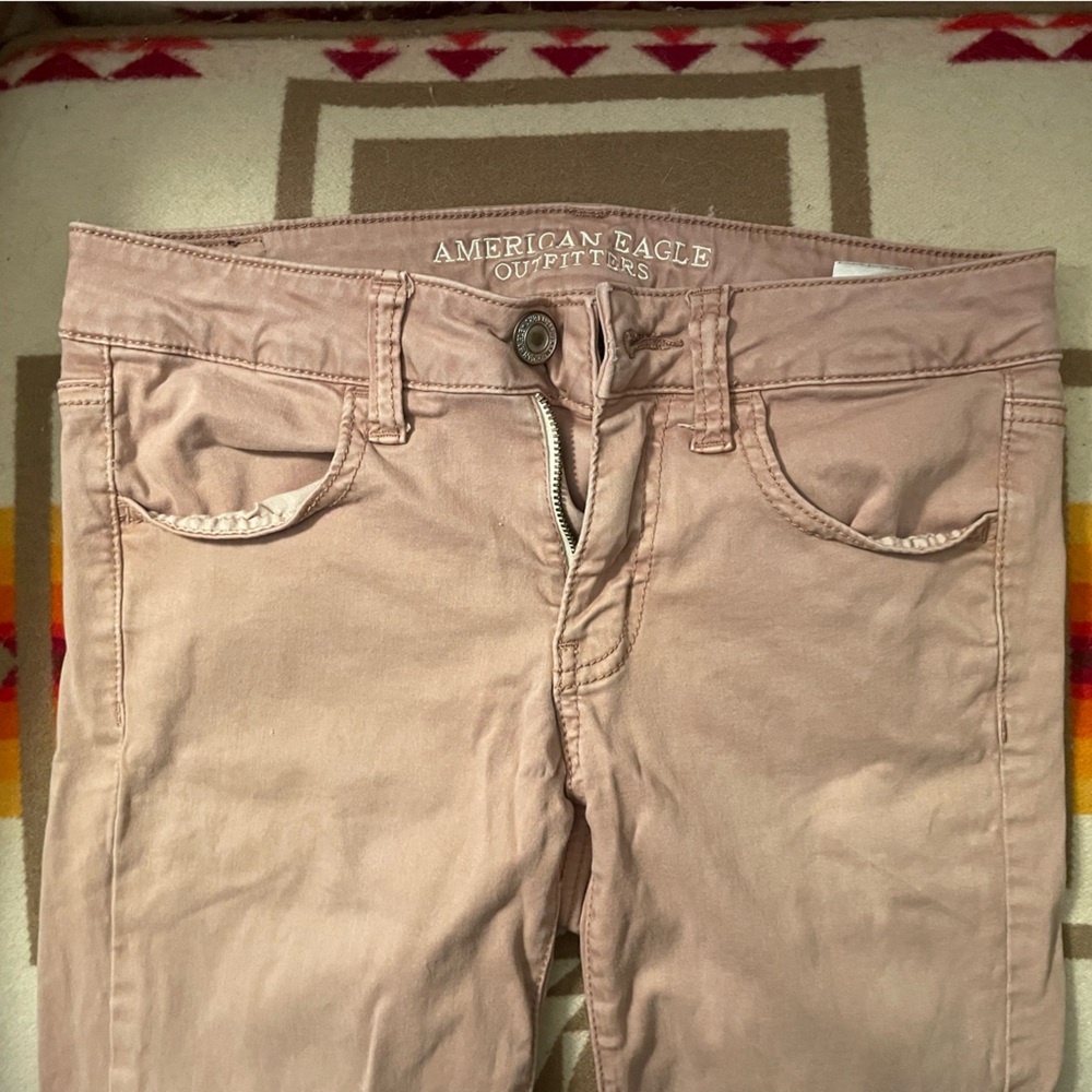 American Eagle Pink Jeggings
